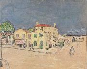 Vincent Van Gogh Vincent's House in Arles (nn04) Spain oil painting artist